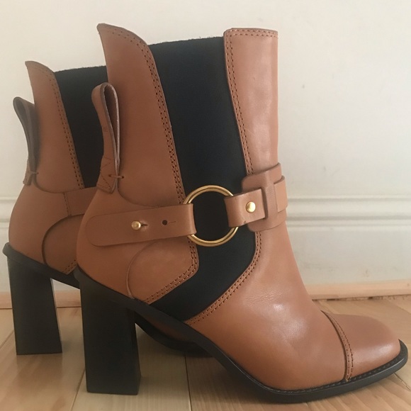 See By Chloe Ankle Boots Size 7.5US - Picture 6 of 12